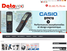 Tablet Screenshot of dataveo.com